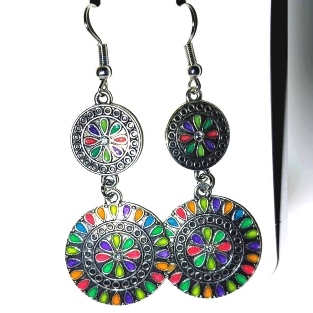 Ladies Vintage Boho Statement Earrings